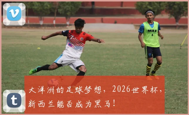 大洋洲的足球梦想，2026世界杯，新西兰能否成为黑马！