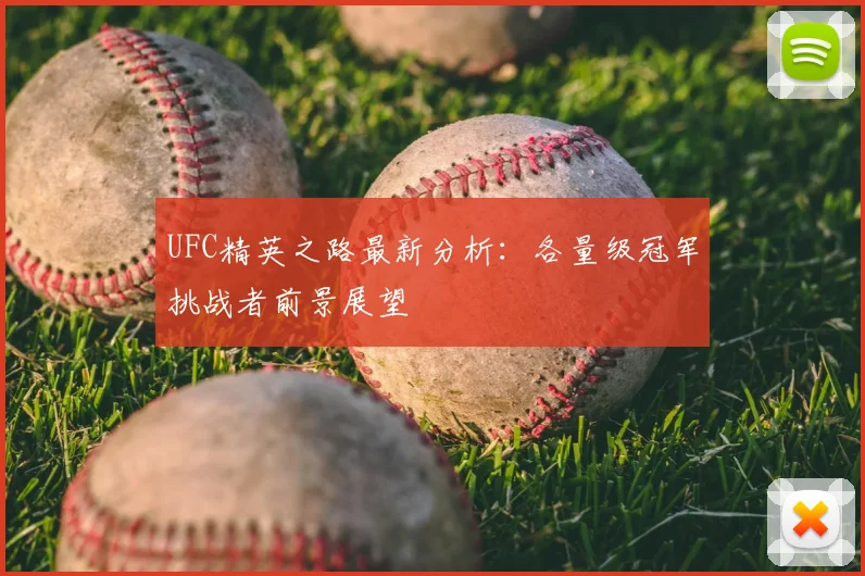 UFC精英之路最新分析：各量级冠军挑战者前景展望
