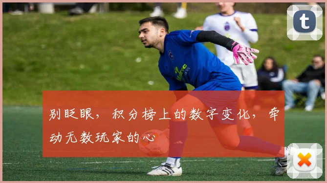 别眨眼，积分榜上的数字变化，牵动无数玩家的心